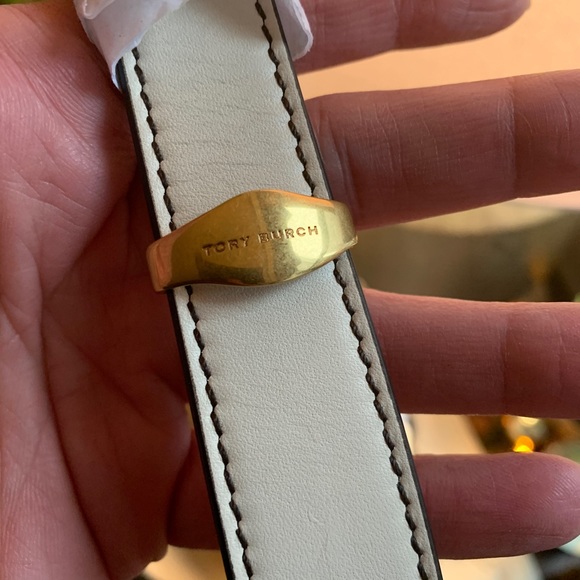 Authentic TORY BURCH CALF leather drawstrings bucket bag - Picture 6 of 16